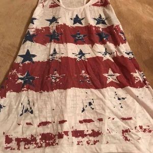 Charming Charlie tank. Size L. Like new